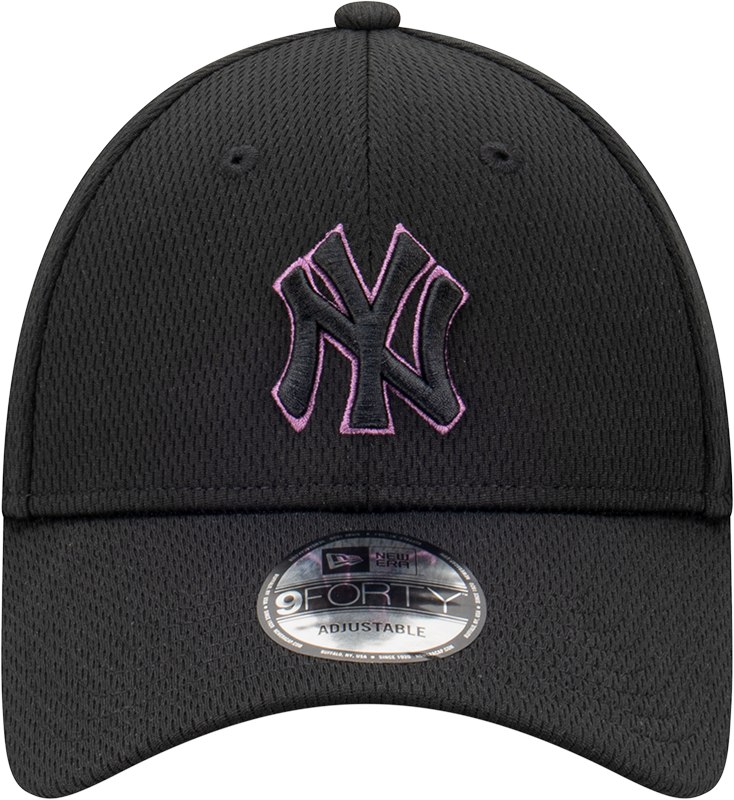 New Era New York Yankees 9Forty Dashmark Seasonal Black/Purple OSFM_22206