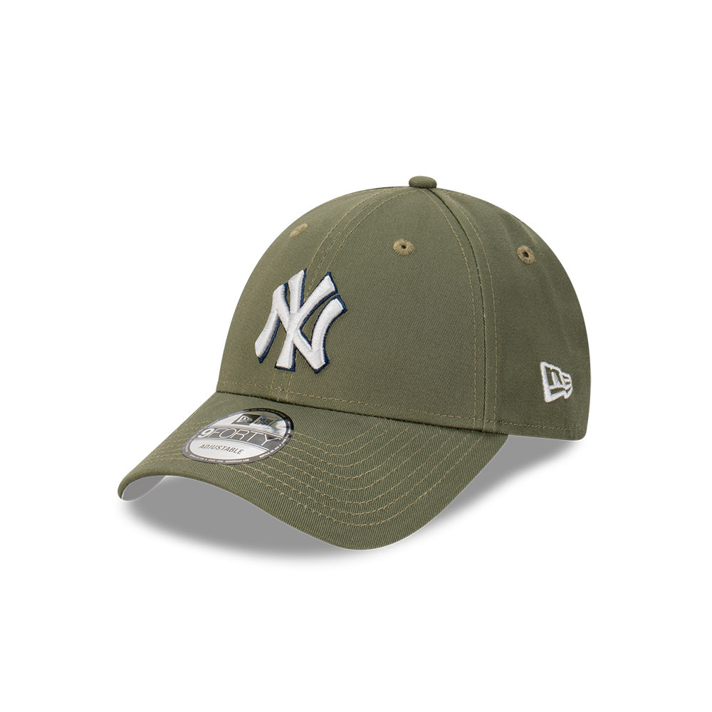 New Era - New Era New York Yankees 9Forty Olive/Grey OSFM