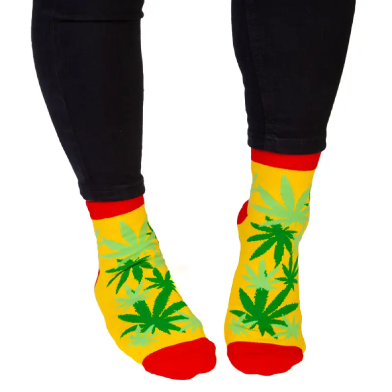 Feet Speak Weed Socks_2225