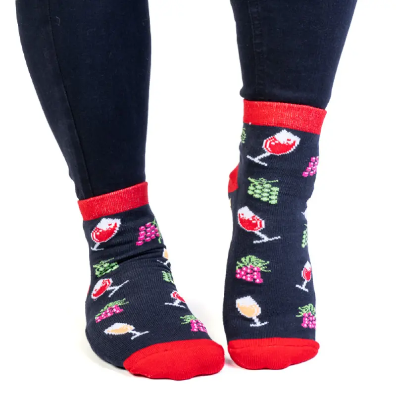 Feet Speak Wine Socks_2229