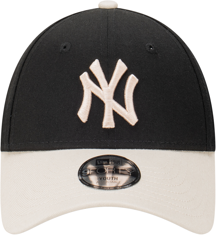 New Era New York Yankees 9Forty Youth Kids Black Stone_22355