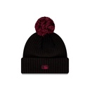 New Era New York Yankees Beanie Pom Pom Black/Maroon OSFM_22399
