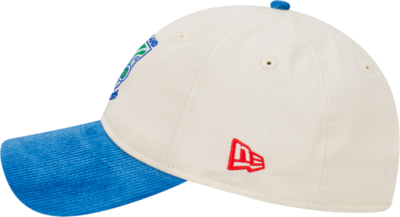 New Era - New Era New Zealand Warriors 9Twenty Retro 2-Tone Cord Beige/Blue OSFM