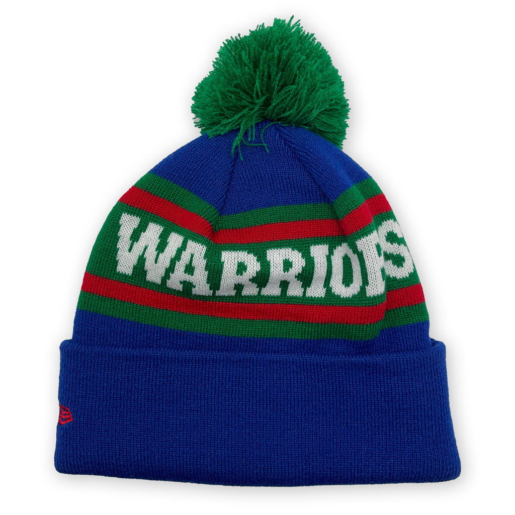 New Era - New Era New Zealand Warriors Beanie Spellout Blue OSFM