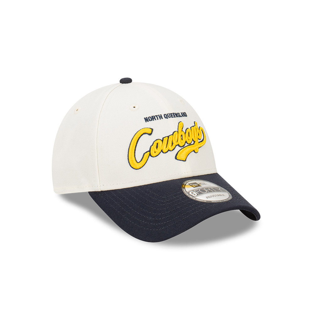 New Era North Queensland Cowboys 9Forty Two Tone Script Beige OSFM_22490