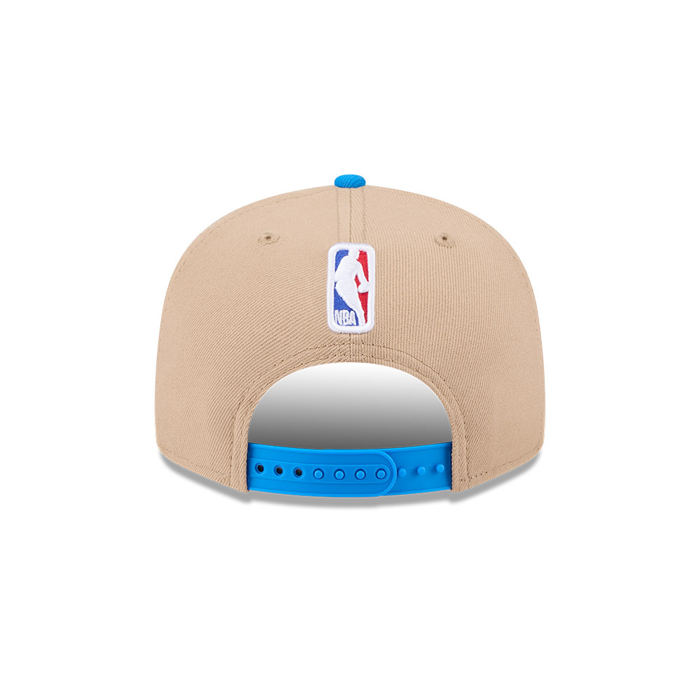 New Era Oklahoma City Thunder 9Fifty Draft 2024 Camel Khaki OSFM_22533