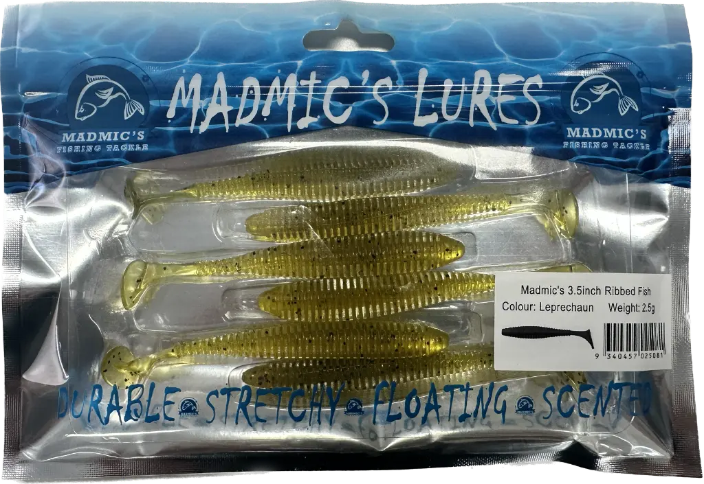 Madmic's 3.5in Ribbedfish | Leprechaun | 6 Pack_2260