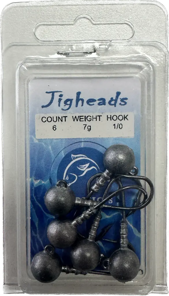 Madmic's Jighead 7g Hook | Size 1/0 | 6 Pack_2269
