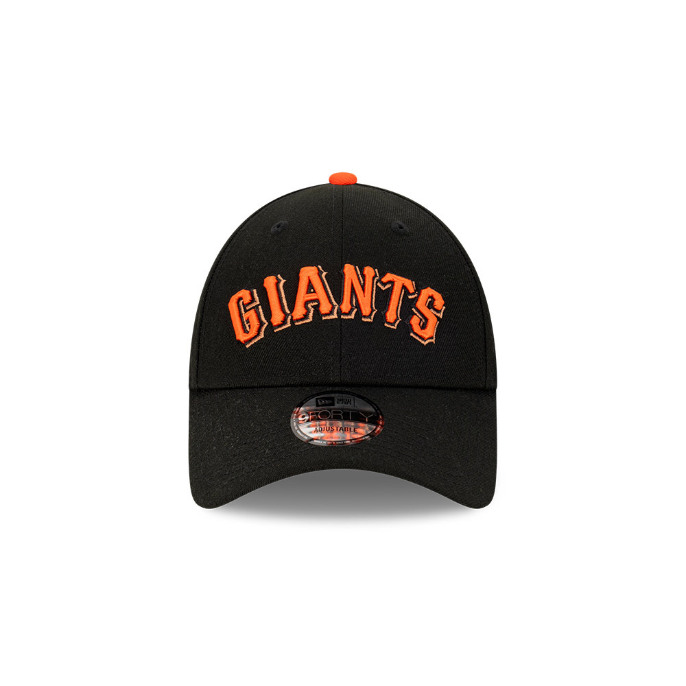 New Era San Francisco Giants 9Forty Team Wordmark Black OSFM_22706