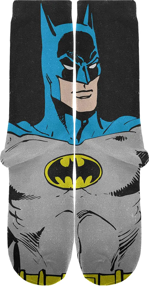 Licensed Socks Batman Grey & Black_2272