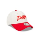 New Era - New Era The Dolphins 9Forty Two Tone Script Beige OSFM