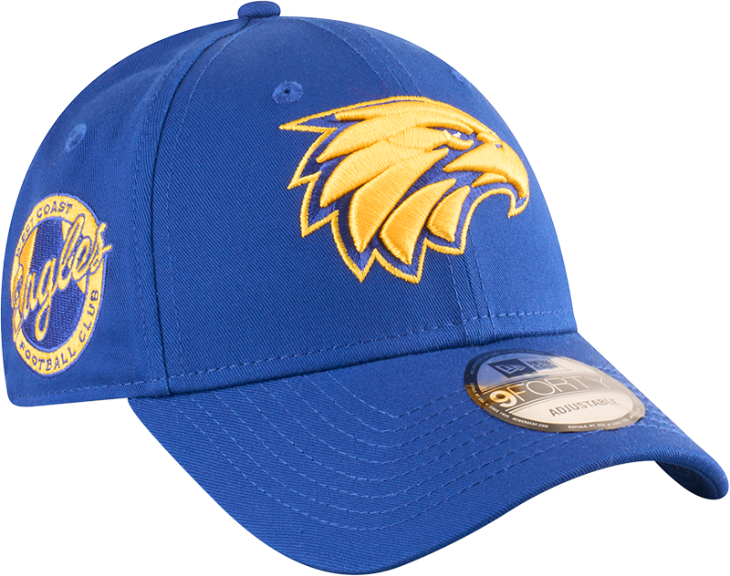 New Era West Coast Eagles 9Forty Badged Royal Blue OSFM_22870
