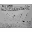 SureCatch Carlisle Long Shank Bronze Hooks | Size 1 | 15 Pack_2390