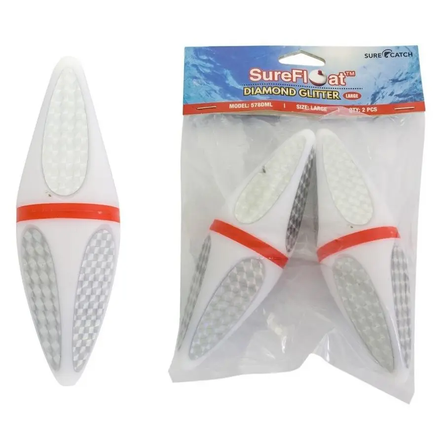 SureCatch Diamond Glitter Floats | Large | 2 Pack_2429