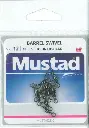 Mustad - Mustad Barrel Swivel Black | Size 12 | 36lb-16kg | 10 Pack
