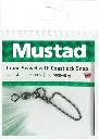 Mustad - Mustad Crane Swivel w Coastlock Snap | Size 2 | 140lb-63kg | 10 Pack