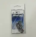 Mustad Beak Baitholder Hook Black | Size 1/0 | 8 Pack_2480