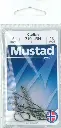 Mustad Carlisle Bait Hook Black | Size 6 | 10 Pack_2490
