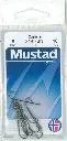 Mustad Carlisle Bait Hook Black | Size 8 | 10 Pack_2491