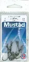 Mustad O'Shaughnessy Live Bait Hook Black | Size 1 | 10 Pack_2492