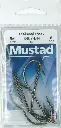 Mustad O'Shaughnessy Live Bait Hook Black | Size 6/0 | 5 Pack_2497