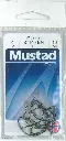 Mustad Wide Gap Hook Black | Size 4 | 10 Pack_2502