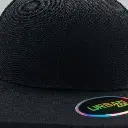 Urban Zoo Bed-Stuy 107 Flat Peak Snap Back Black OSFA_2511