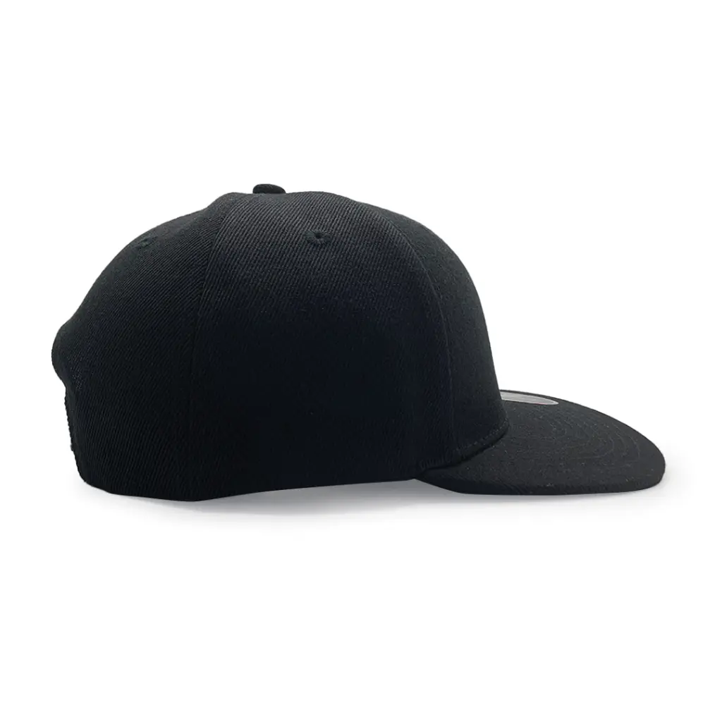 Urban Zoo - Urban Zoo Bed-Stuy 107 Flat Peak Snap Back Black OSFA