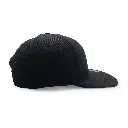 Urban Zoo Bed-Stuy 107 Flat Peak Snap Back Black OSFA_2512