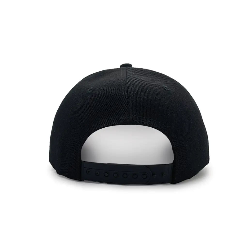 Urban Zoo - Urban Zoo Bed-Stuy 107 Flat Peak Snap Back Black OSFA