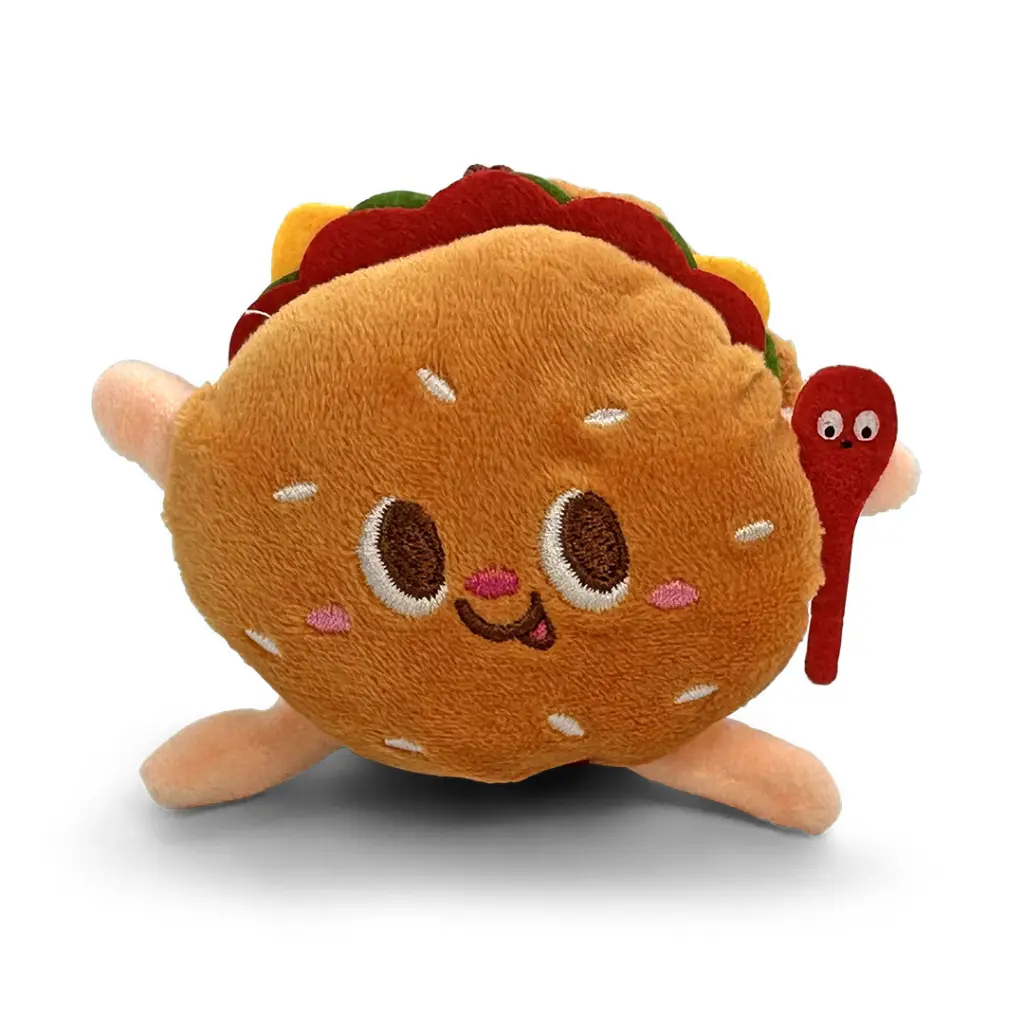 Mini Mates - Mini Mates Burger Keyrings Plush | 8cm