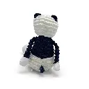 Mini Mates Cord Panda Large Plush | Black/White | 33cm_2788