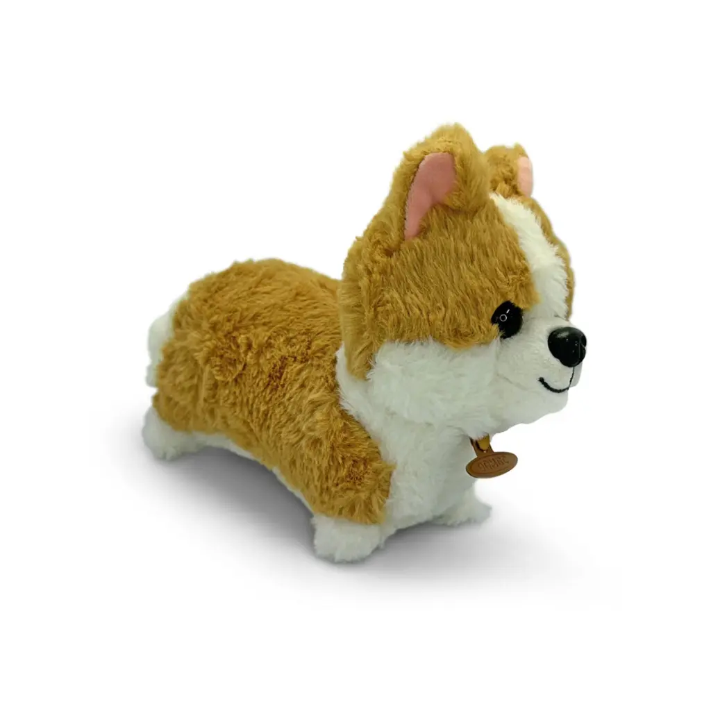 Mini Mates Corgi Large Plush | Tan/White | 25cm_2794