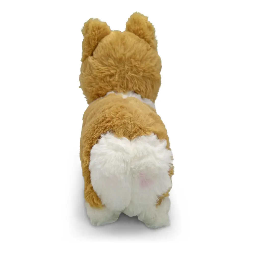 Mini Mates Corgi Large Plush | Tan/White | 25cm_2795