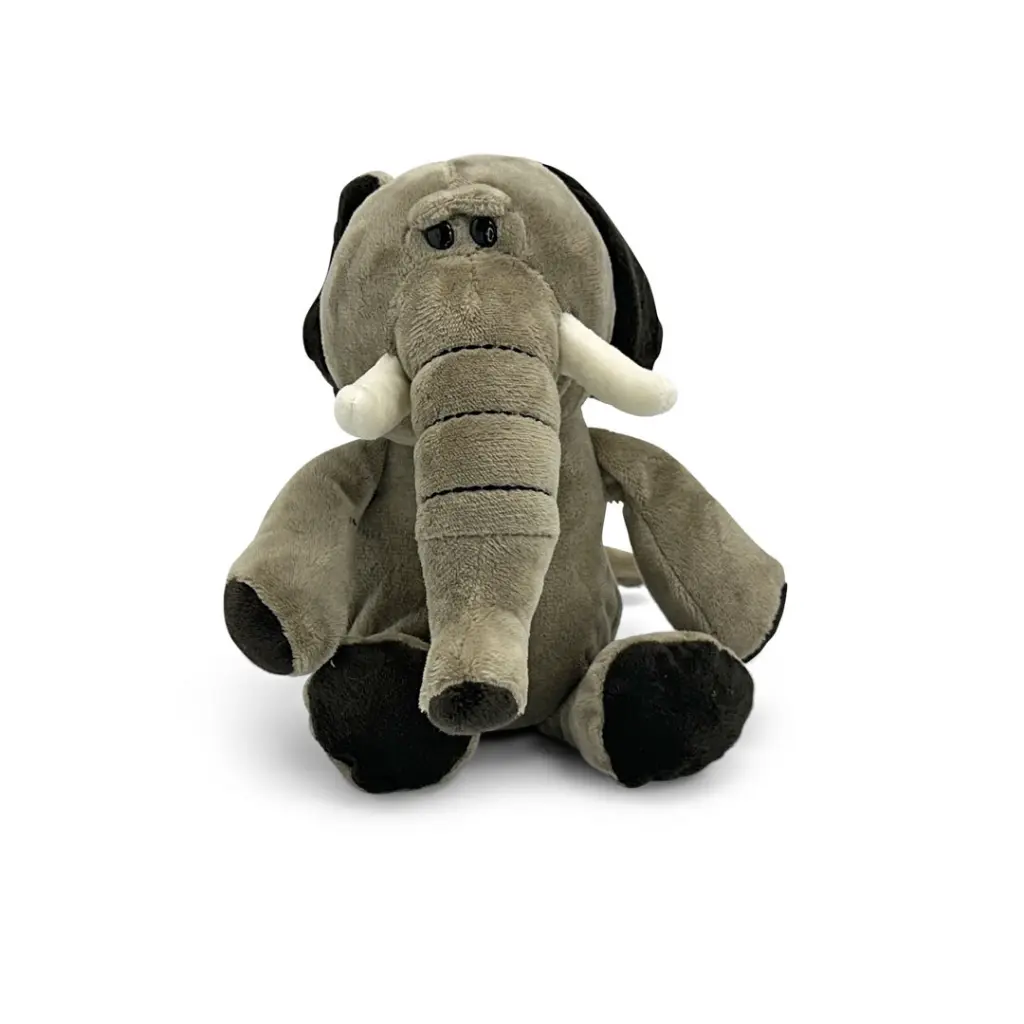 Mini Mates Elephant Large Plush | Grey | 23cm_2817