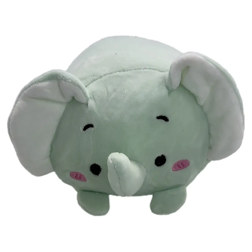 Mini Mates Elephant Medium Plush | Green | 19cm_2819