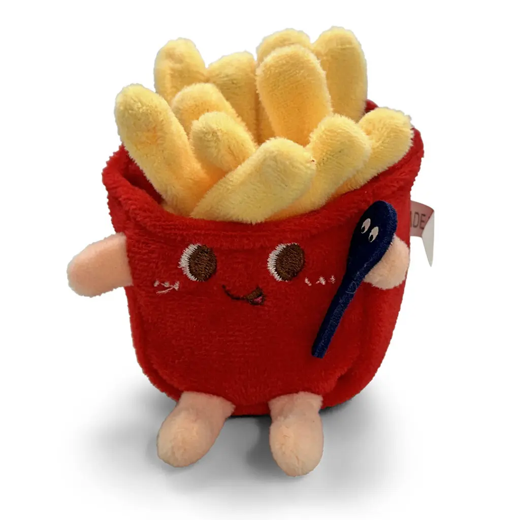 Mini Mates - Mini Mates French Fries Keyrings Plush | 9cm