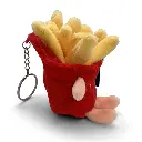 Mini Mates - Mini Mates French Fries Keyrings Plush | 9cm