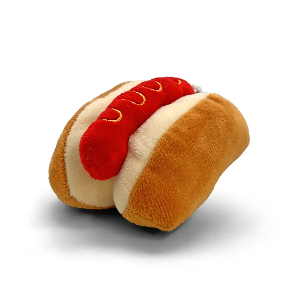 Mini Mates - Mini Mates Hot Dog Keyrings Plush | 13cm