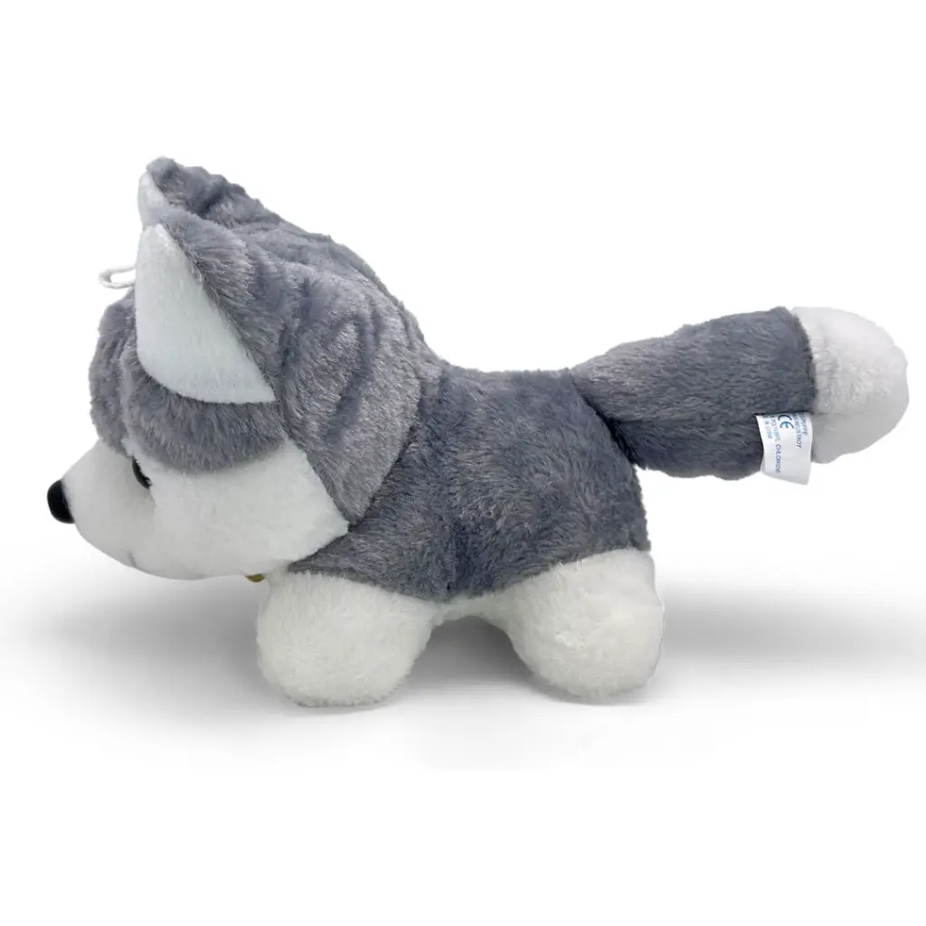 Mini Mates - Mini Mates Husky Large Plush | Grey | 28cm