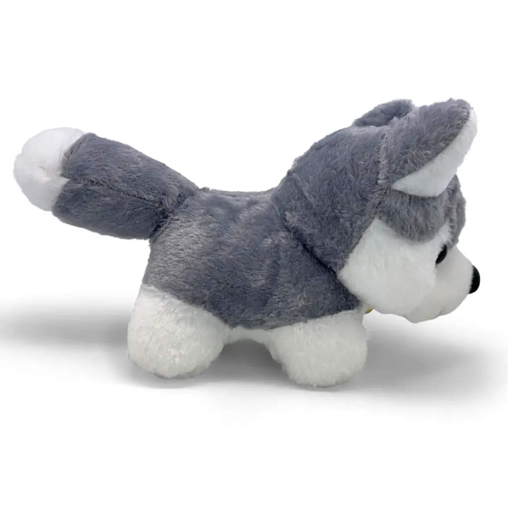 Mini Mates - Mini Mates Husky Large Plush | Grey | 28cm