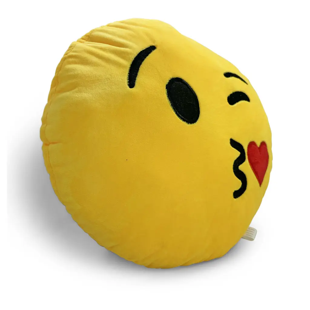 Mini Mates - Mini Mates Kiss and Wink Emoji Plush Pillow | 39.5cm