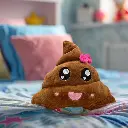 Mini Mates - Mini Mates Mini Mates Brown Girly Poo Medium Plush Toy