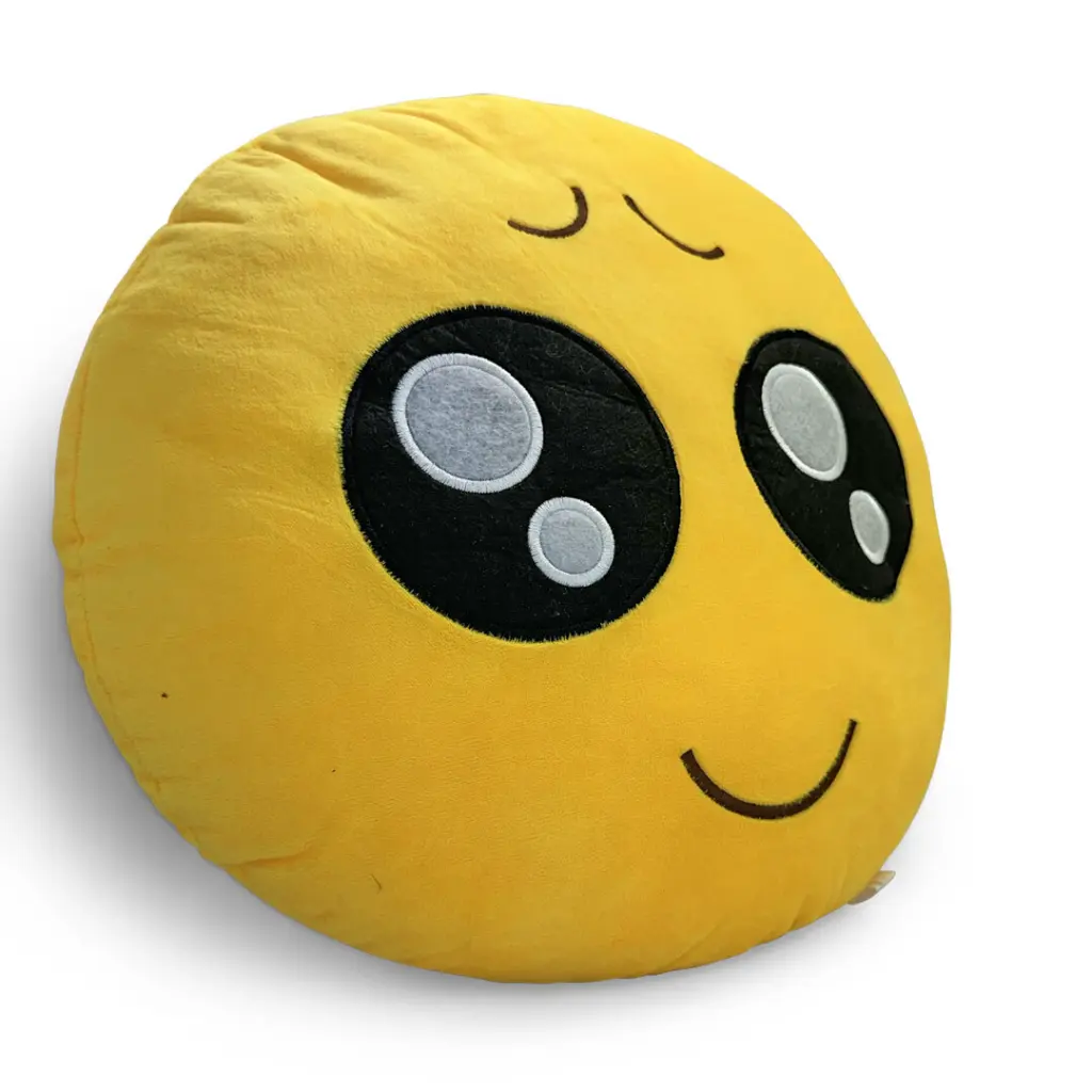Mini Mates - Mini Mates Teary Eye Emoji Plush Pillow | 39.5cm