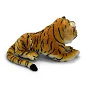 Mini Mates - Mini Mates Tiger Large Plush | Stripes | 25cm