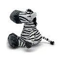 Mini Mates Zebra Large Plush | Black/White | 27cm_2980