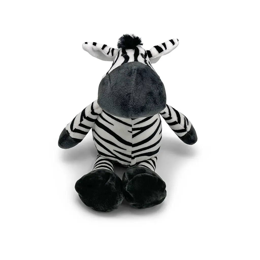 Mini Mates Zebra Large Plush | Black/White | 27cm_2981