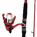 Wilson Hassle Free Combo Fishing Rod | 6'6" | 662/HF3000 | Red_2983