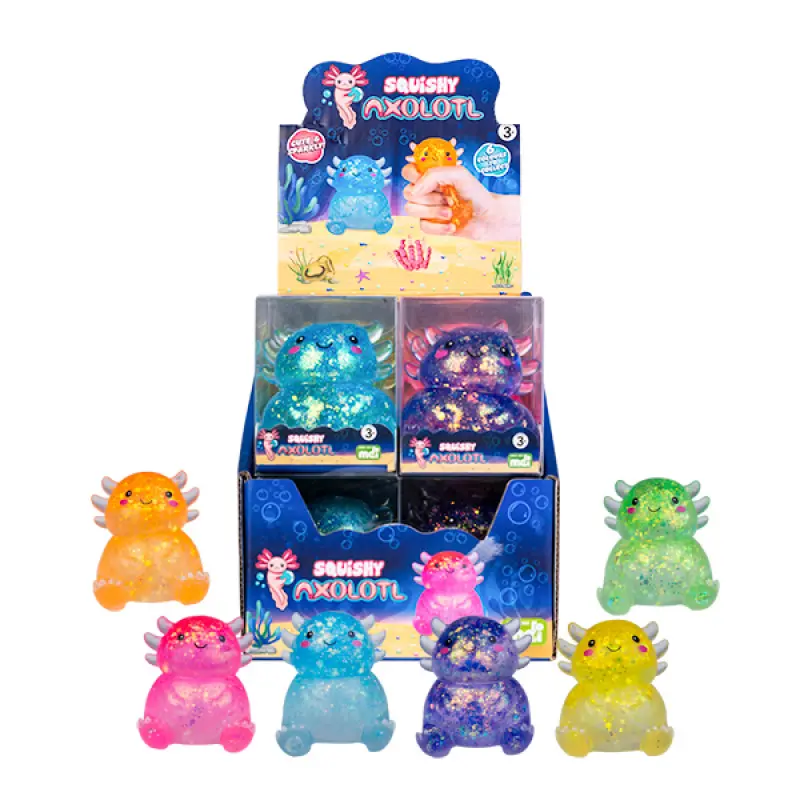 Smoosho's - Smoosho's Squishy Glitter Axolotl