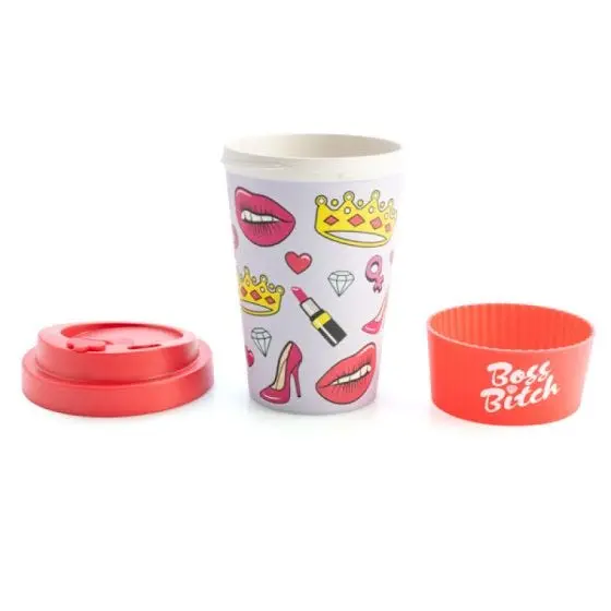 Eco-To-Go - Eco-To-Go Boss B*tch Bamboo Travel Mug 